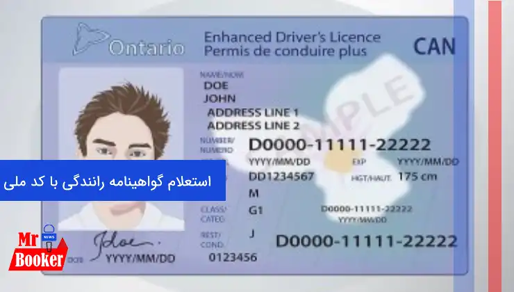 استعلام گواهینامه رانندگی با کد ملی